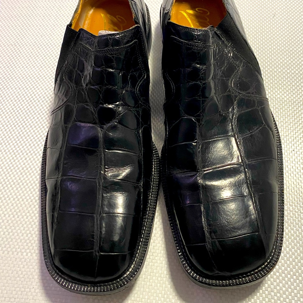 Real Italian leather dress shoes
